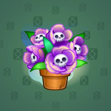 Skull Flowers